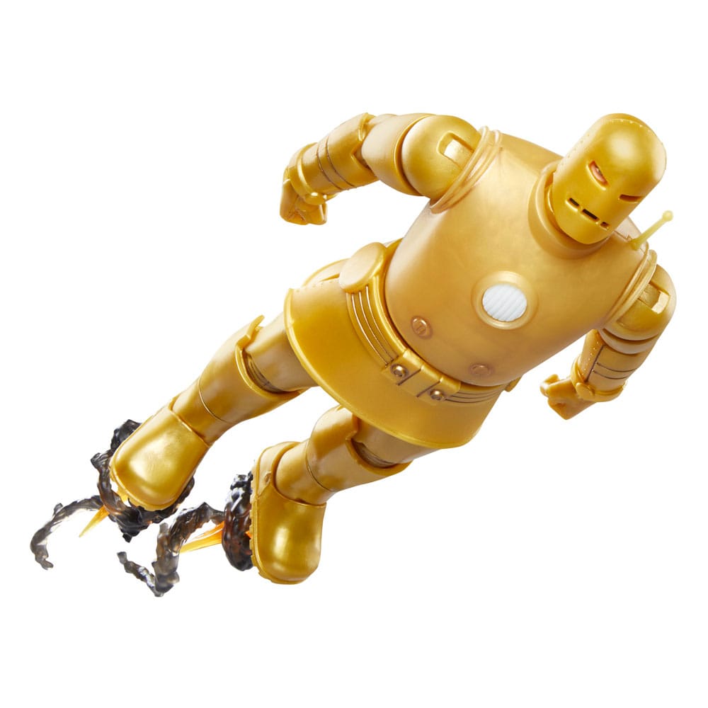 🧪 LAB | SU ORDINAZIONE Iron Man Marvel Legends Action Figure Iron Man (Model 01-Gold) 15 cm