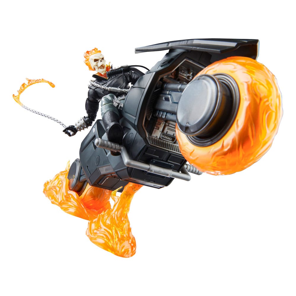 SU ORDINAZIONE Marvel 85th Anniversary Marvel Legends Action Figure with Vehicle Ghost Rider 15 cm