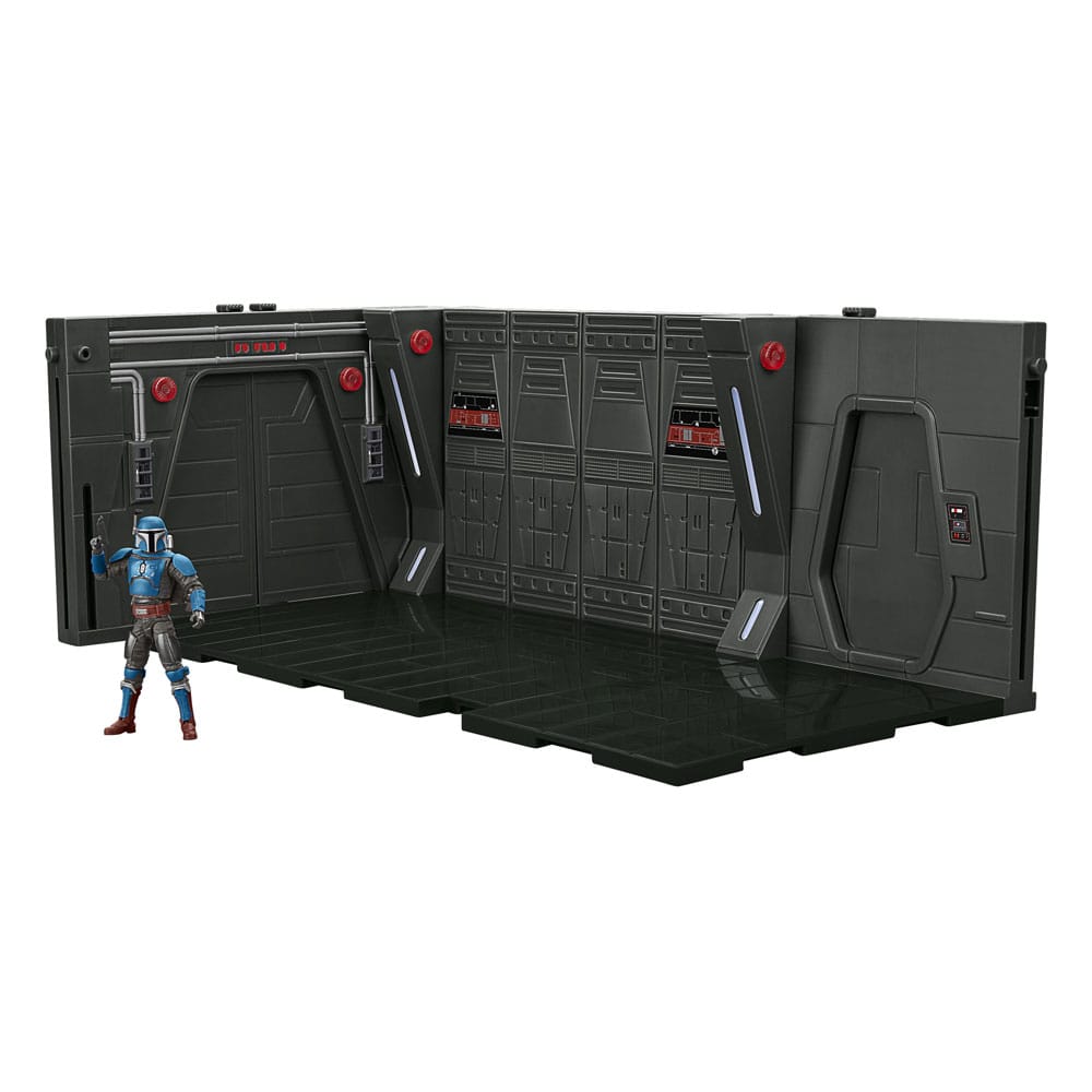 SU ORDINAZIONE Star Wars: The Mandalorian Vintage Collection Tantive IV Hallway with Mandalorian Privateer Figure 10 cm *PREZZO SPECIALE*