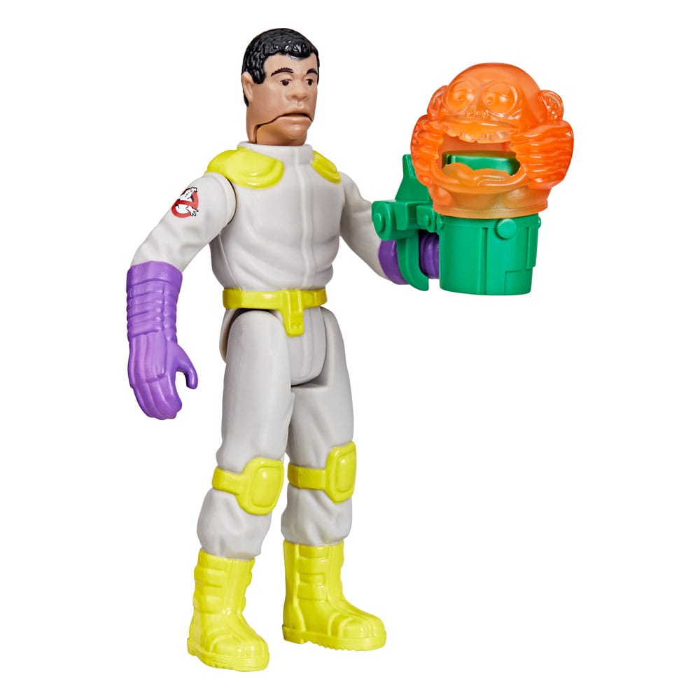 SU ORDINAZIONE The Real Ghostbusters Kenner Classics Action Figure Winston Zeddemore & Scream Roller Ghost