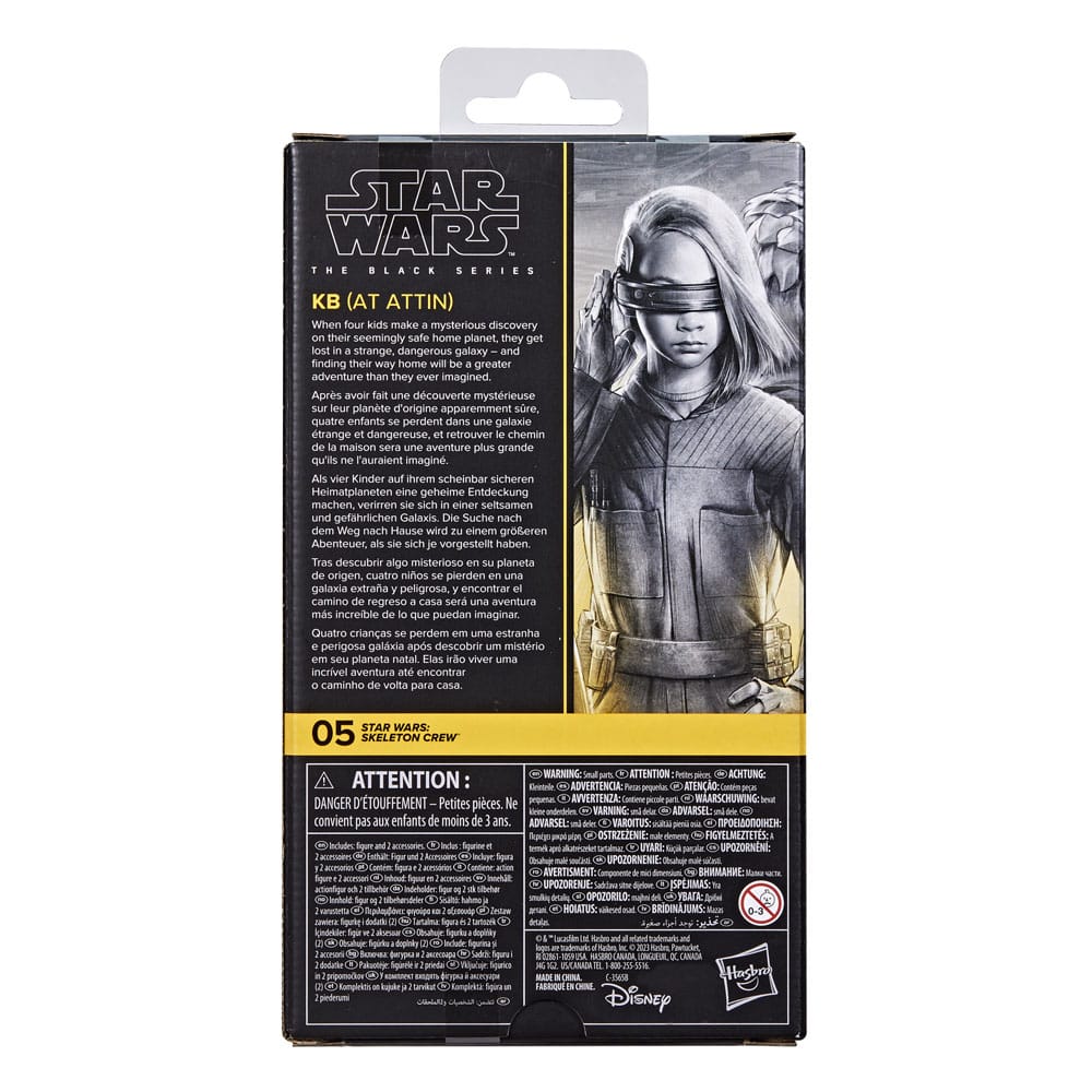 🧪 LAB | SU ORDINAZIONE Star Wars: Skeleton Crew Black Series Action Figure KB (At Attin) 15 cm