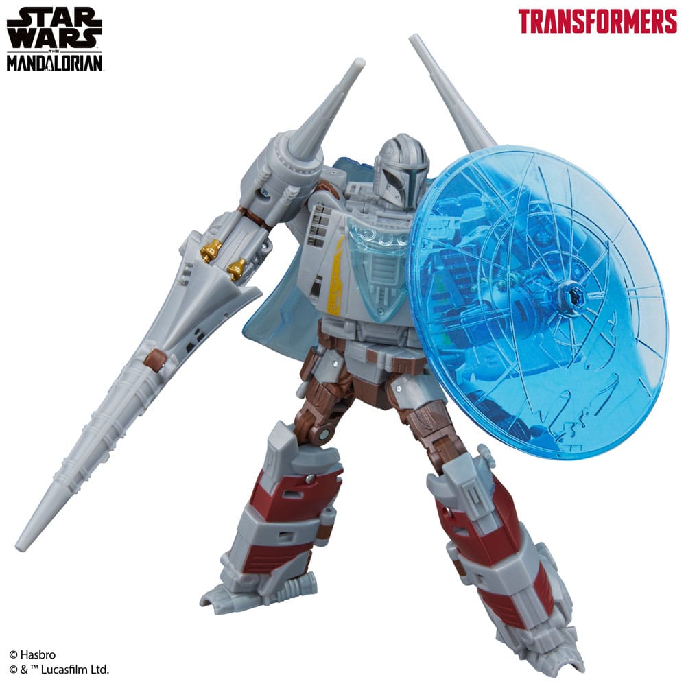 SU ORDINAZIONE Star Wars x Transformers Action Figure The Mandalorian / N-1 Starfighter 19 cm *PREZZO SPECIALE*
