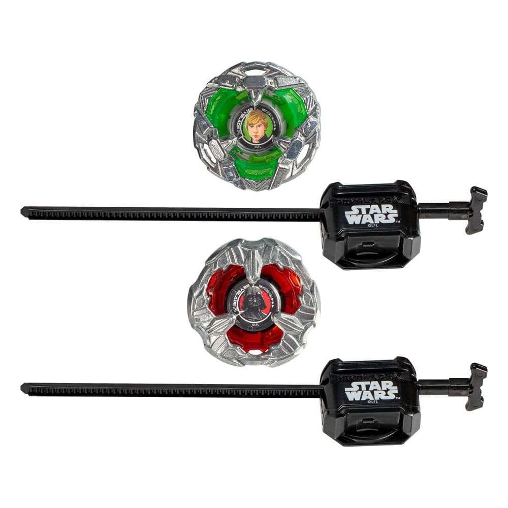 SU ORDINAZIONE Beyblade X and Star Wars Collab Luke Skywalker 4-80B vs. Darth Vader 4-60B