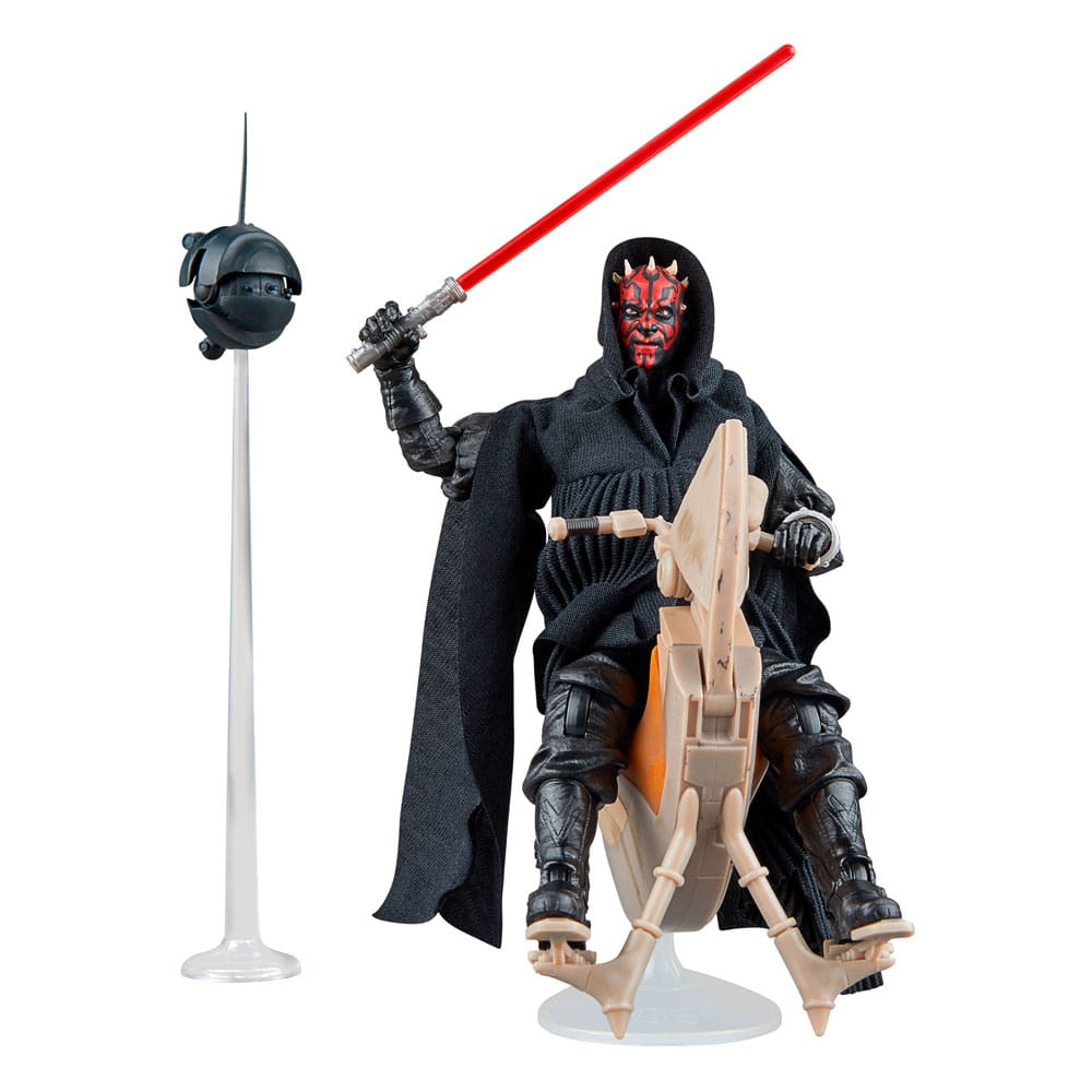 🧪 LAB | SU ORDINAZIONE Star Wars Episode I Black Series Vehicle with Action Figure Darth Maul & Sith Speeder 25th Anniversary