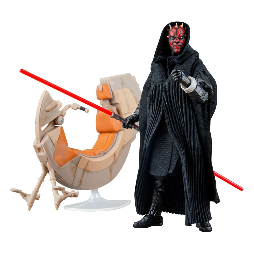🧪 LAB | SU ORDINAZIONE Star Wars Episode I Black Series Vehicle with Action Figure Darth Maul & Sith Speeder 25th Anniversary