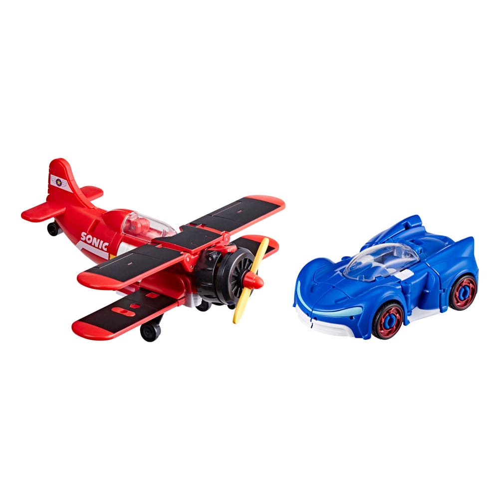 🧪 LAB | SU ORDINAZIONE Sonic the Hedgehog x Transformers Action Figure Wingtail & Blue Booster 13 cm