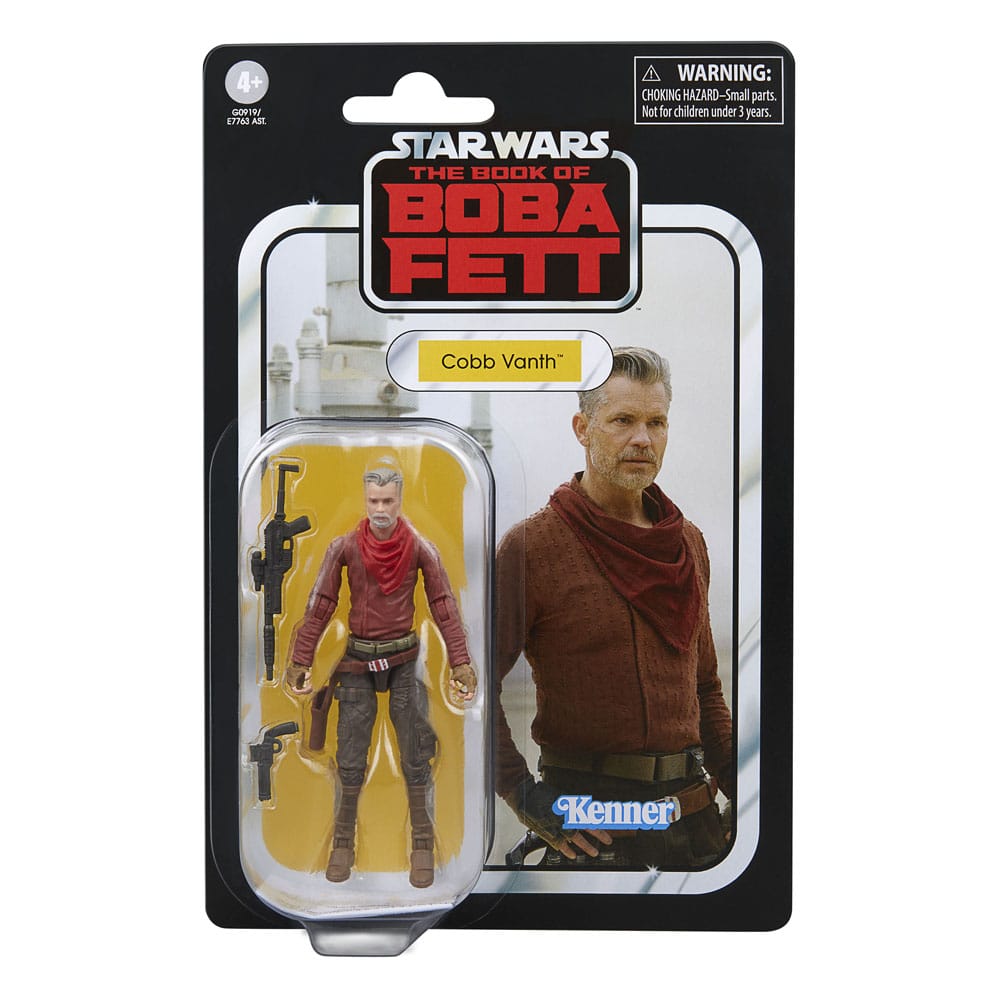 🧪 LAB | SU ORDINAZIONE Star Wars: The Book of Boba Fett Vintage Collection Action Figure Cobb Vanth 10 cm