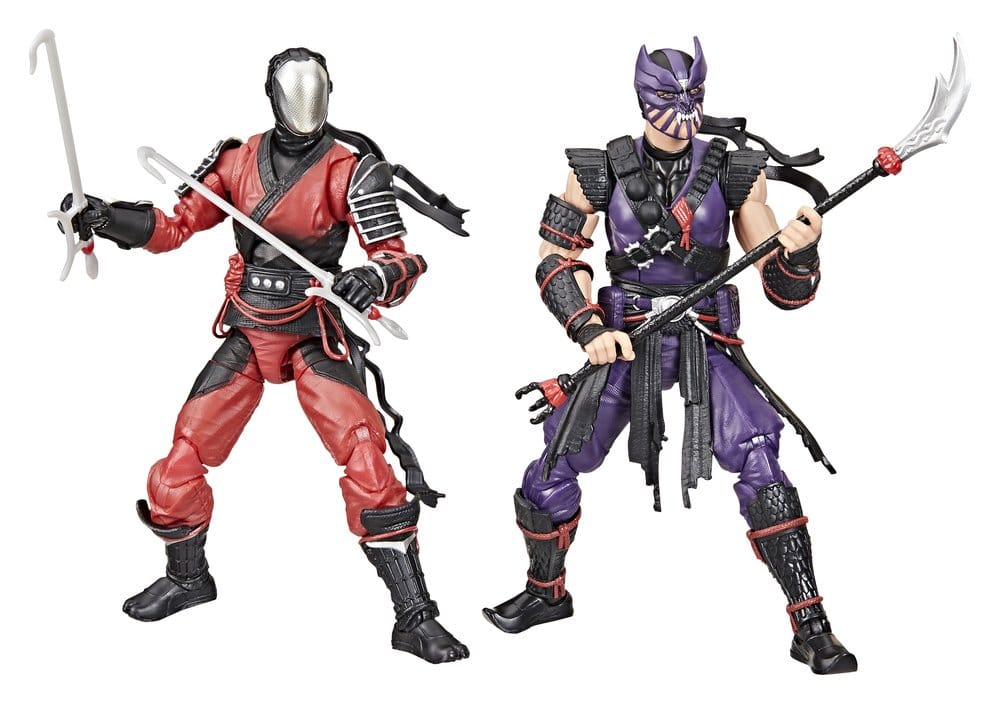 🧪 LAB | PREORDINE+ 12/2026 G.I. Joe Classified Series Action Figure 2-Pack #160 Cobra Ninjas Slice & Dice 15 cm