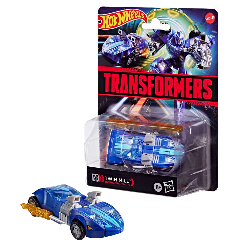 🧪 LAB | SU ORDINAZIONE Hot Wheels x Transformers Action Figure Twin Mill 12 cm