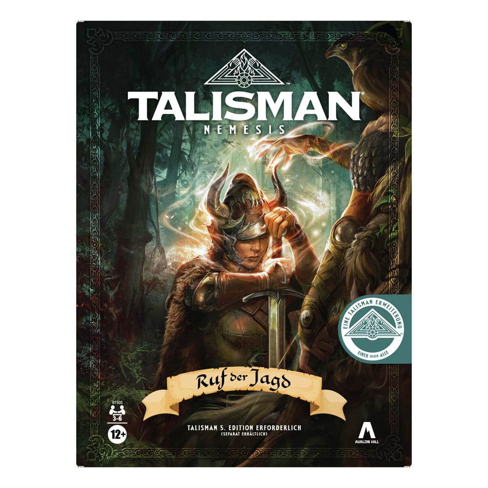 SU ORDINAZIONE Talisman: Nemesis Board Game Expansion Ruf der Jagd *German Version*