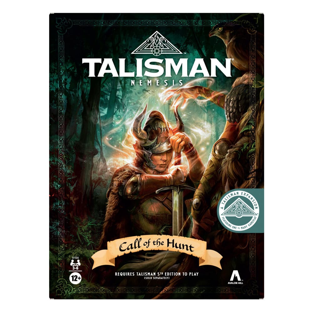 SU ORDINAZIONE Talisman: Nemesis Board Game Expansion Call of the Hunt *English Version*