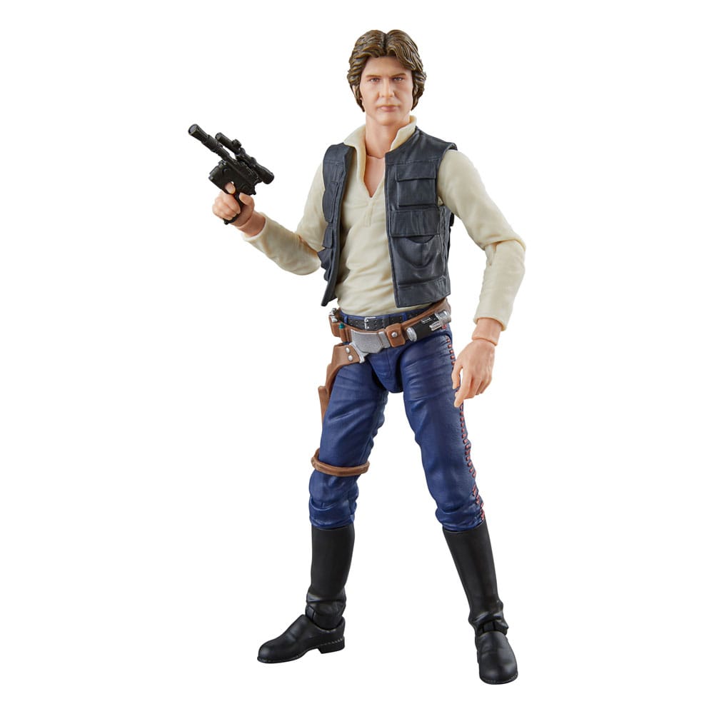 SU ORDINAZIONE Star Wars Episode IV Black Series Action Figure Han Solo 15 cm