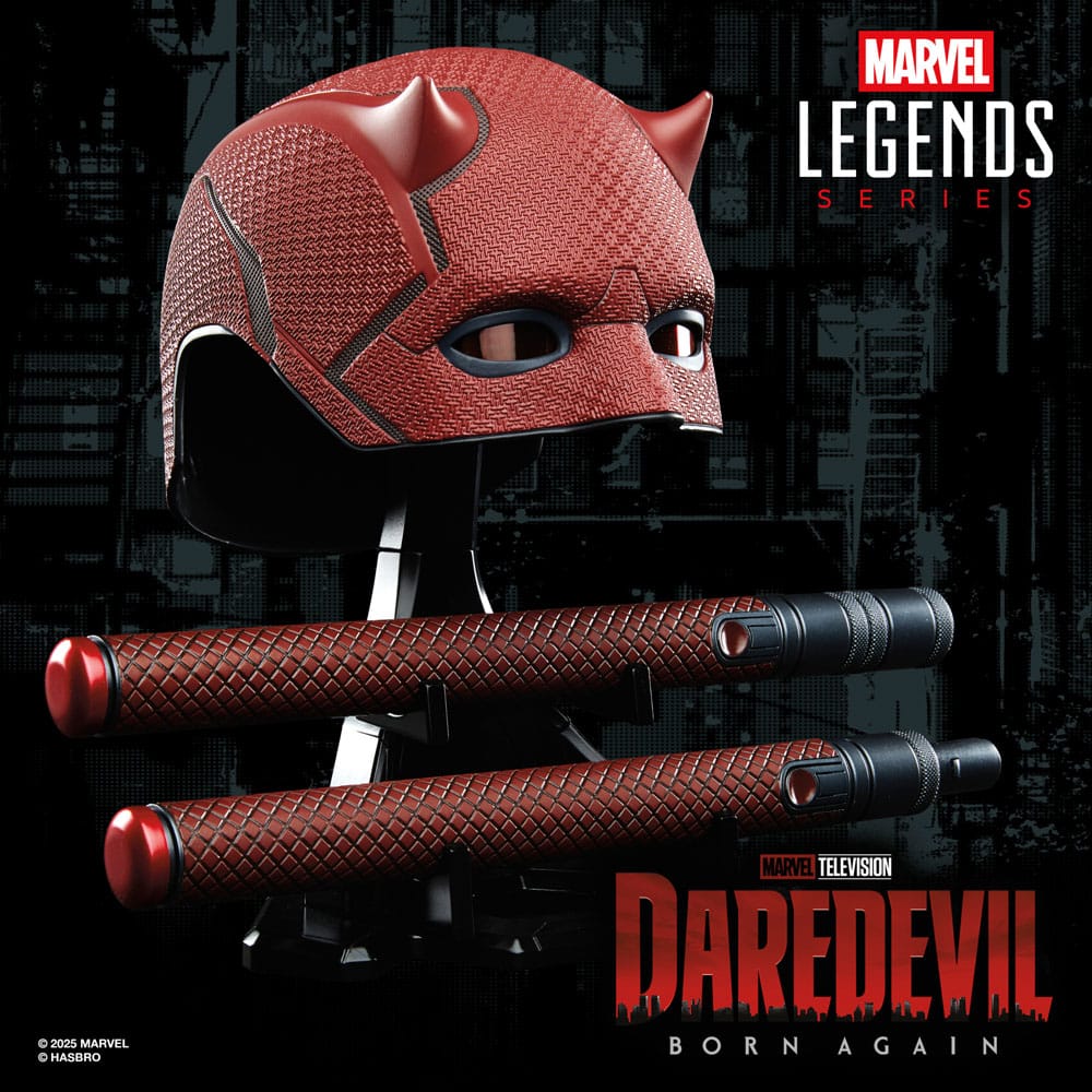 🧪 LAB | PREORDINE+ 12/2026 Daredevil: Born Again Premium Roleplay Mask and Billy Club