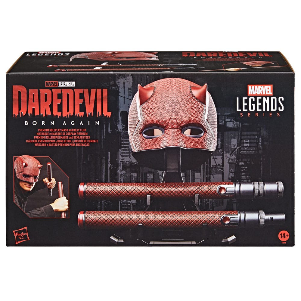 🧪 LAB | PREORDINE+ 12/2026 Daredevil: Born Again Premium Roleplay Mask and Billy Club