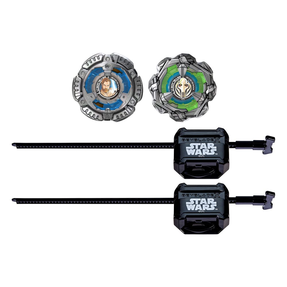 SU ORDINAZIONE Beyblade X and Star Wars Collab Obi-Wan Kenobi 4-60P vs. General Grievous 3-80HN