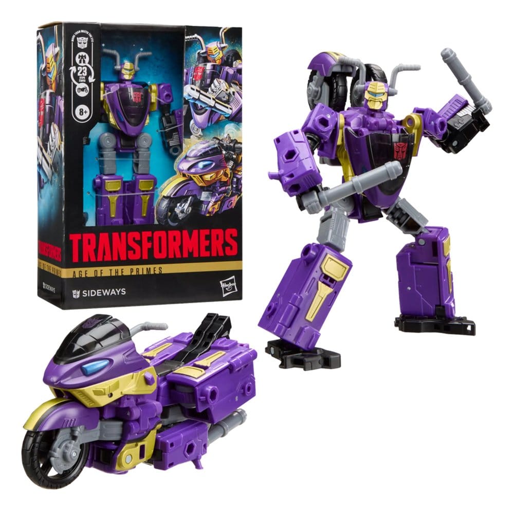 🧪 LAB | SU ORDINAZIONE Transformers Age of the Primes Voyager Class Actionfigur Sideways 14 cm