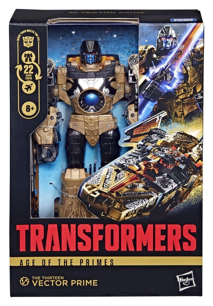 🧪 LAB | SU ORDINAZIONE Transformers Age of the Primes Voyager Class Action Figure The Thirteen Vector Prime 18 cm