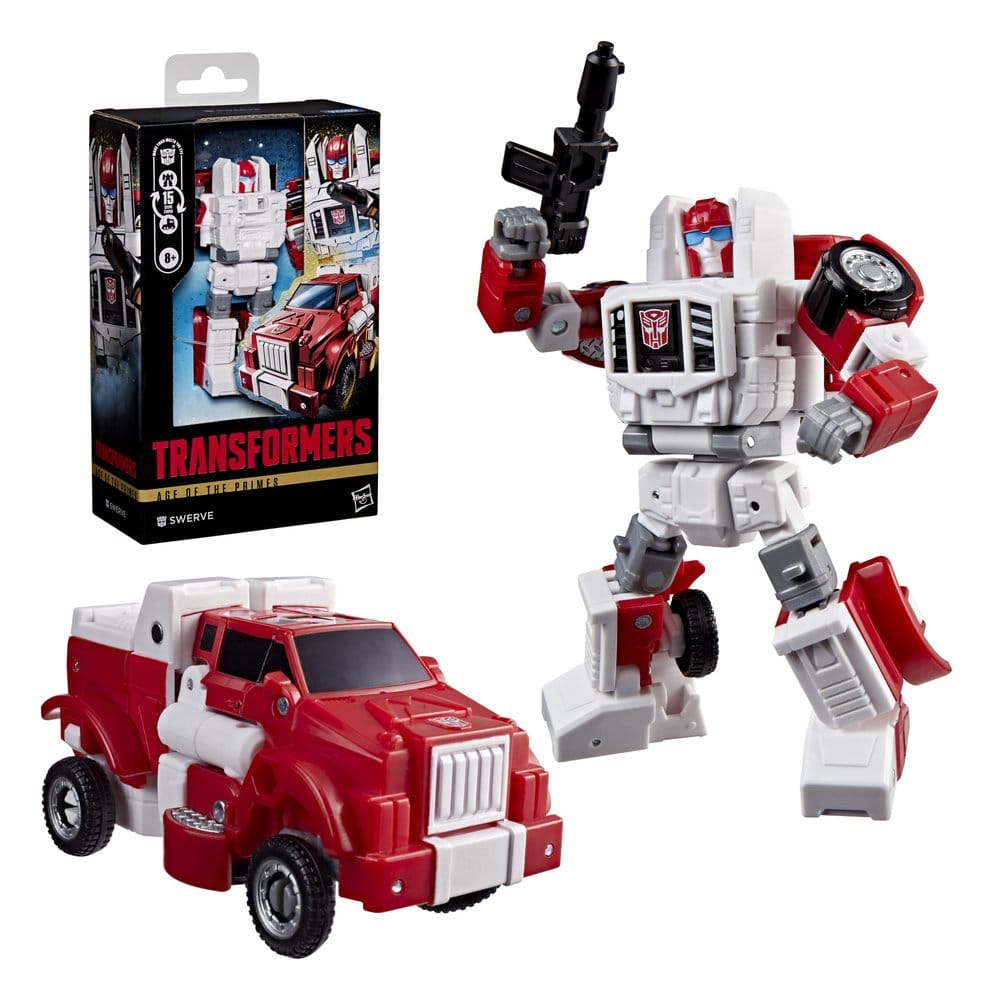 🧪 LAB | SU ORDINAZIONE Transformers Age of the Primes Deluxe Class Action Figure Swerve 11 cm