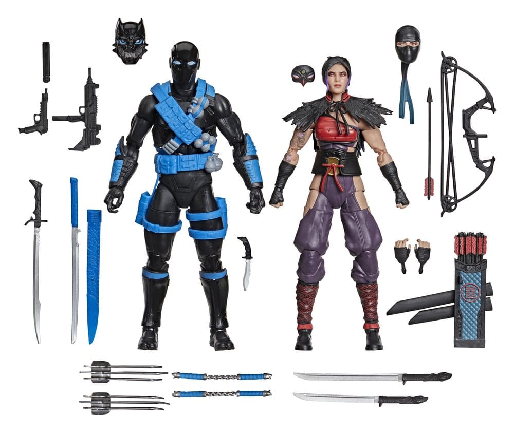 🧪 LAB | PREORDINE+ 12/2026 G.I. Joe Classified Series Action Figure 2-Pack Snake Eyes & Kim "Jinx" Arashikage 15 cm