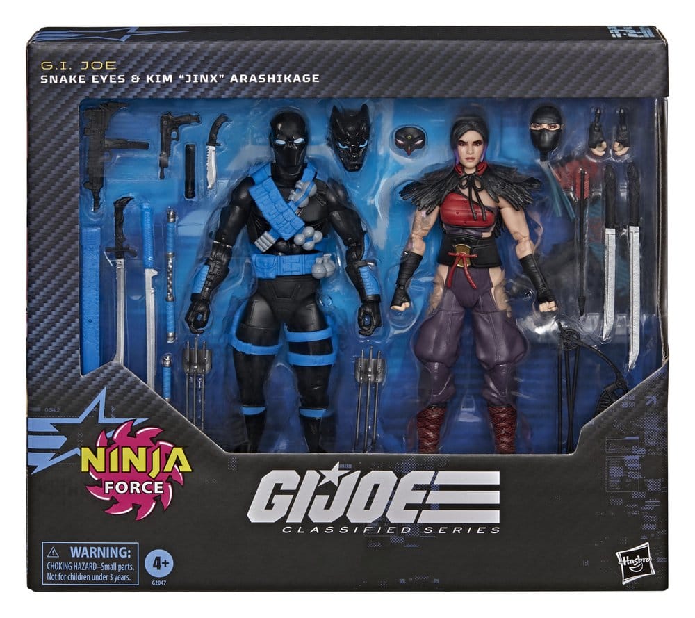 🧪 LAB | PREORDINE+ 12/2026 G.I. Joe Classified Series Action Figure 2-Pack Snake Eyes & Kim "Jinx" Arashikage 15 cm