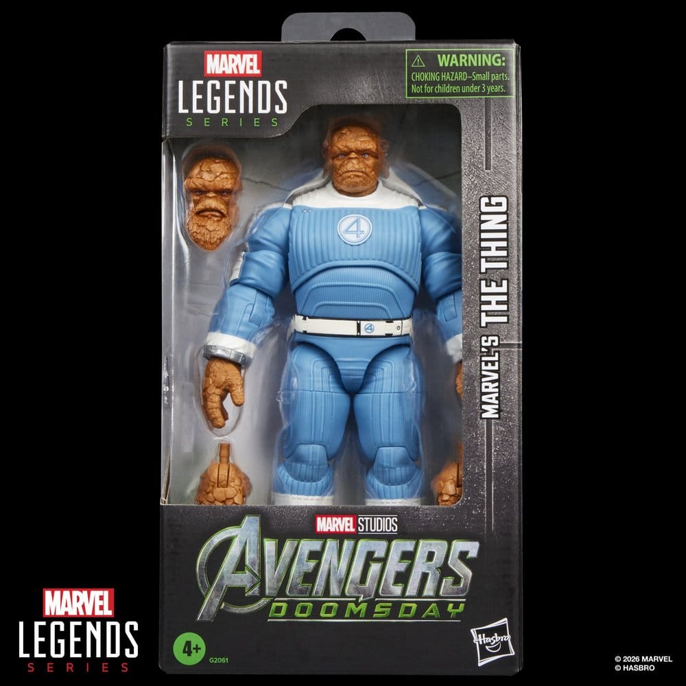 🧪 LAB | PREORDINE+ 12/2026 Avengers: Doomsday Marvel Legends Action Figure Marvel's The Thing 15 cm