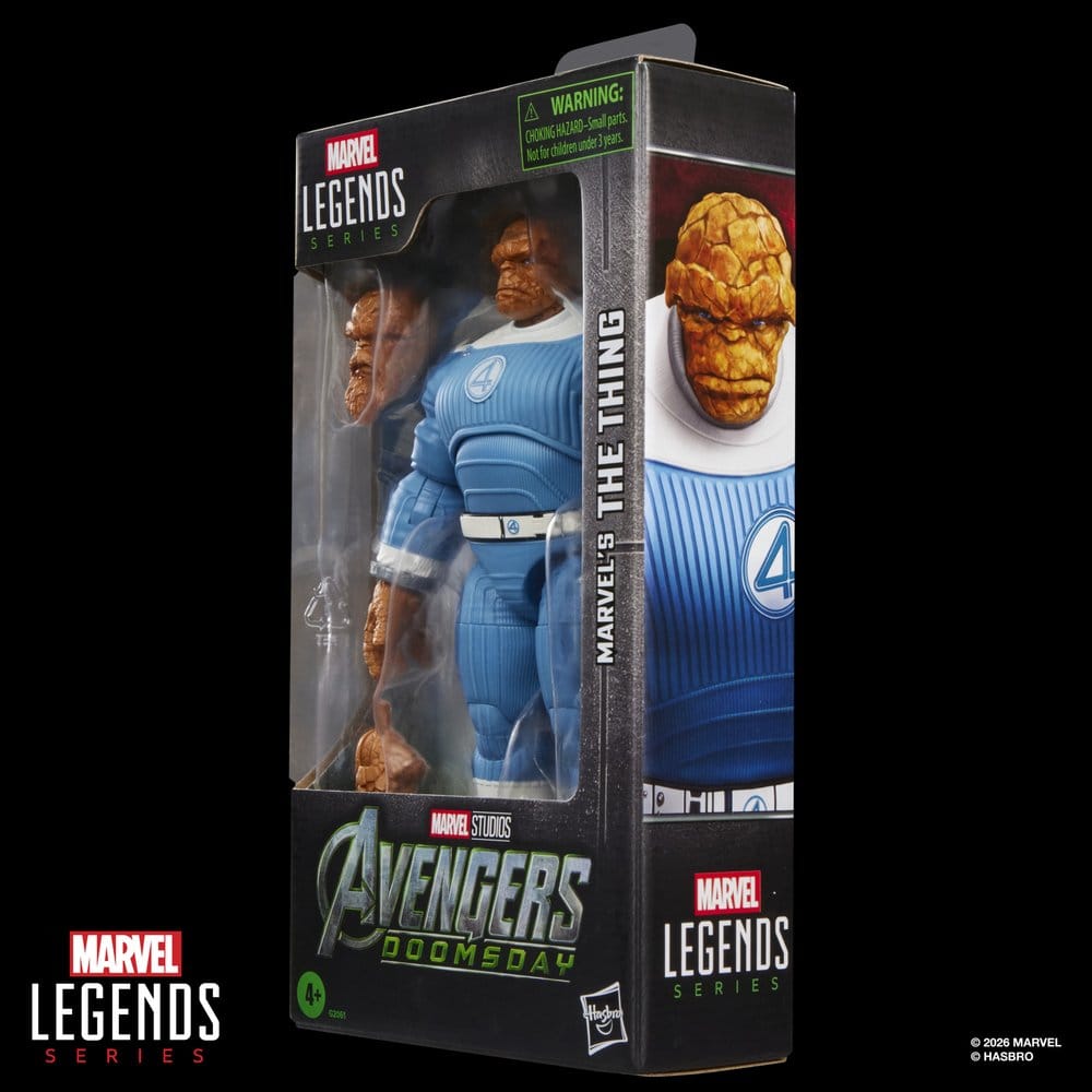 🧪 LAB | PREORDINE+ 12/2026 Avengers: Doomsday Marvel Legends Action Figure Marvel's The Thing 15 cm