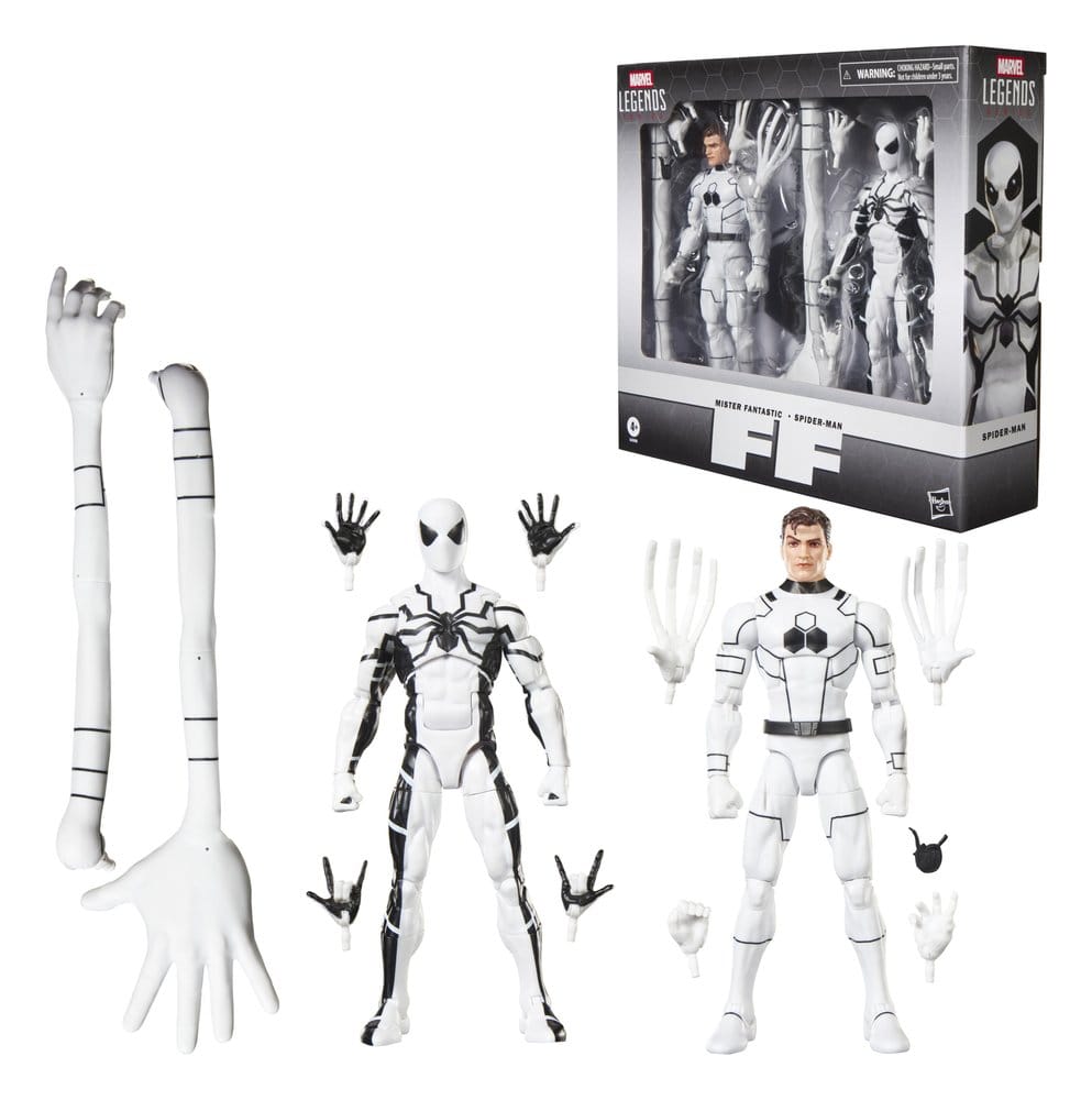 🧪 LAB | SU ORDINAZIONE Future Foundation Marvel Legends Action Figure 2-Pack Mister Fantastic & Spider-Man 15 cm