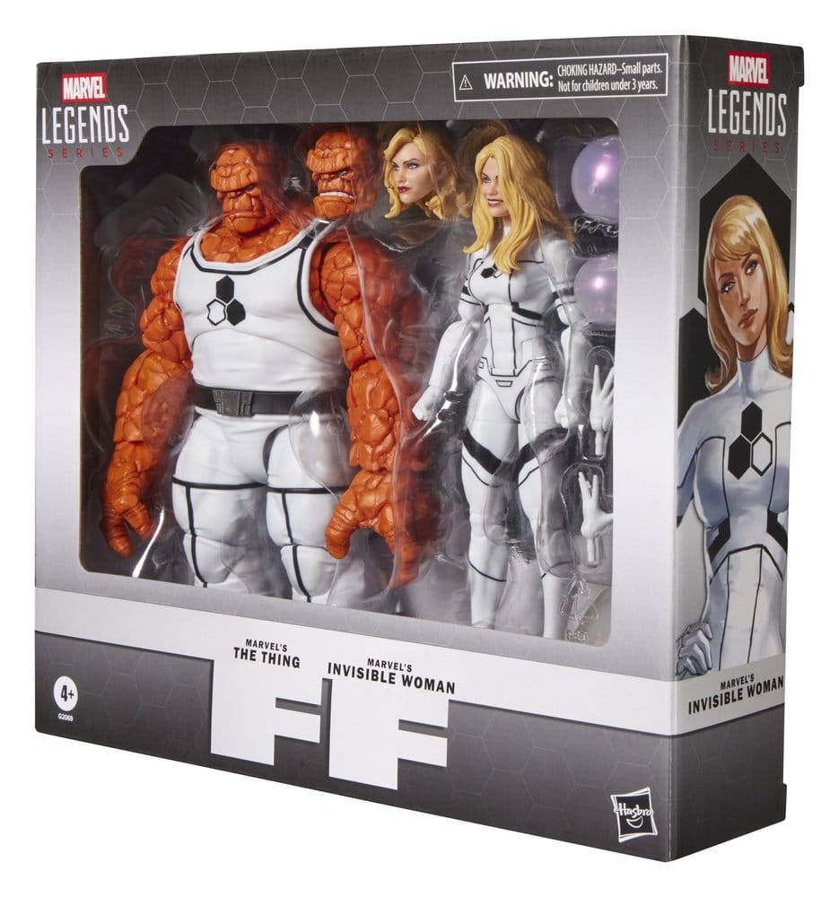 🧪 LAB | SU ORDINAZIONE Future Foundation Marvel Legends Action Figure 2-Pack The Thing & Invisible Woman 15 cm