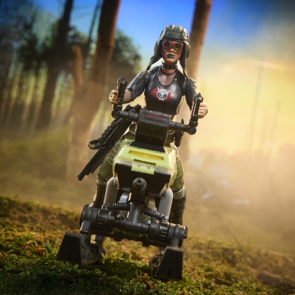 🧪 LAB | SU ORDINAZIONE G.I. Joe Classified Series Action Figure and Vehicle Set #194 Zanya and Dreadnok Chameleon (Swamp Skier) 15 cm