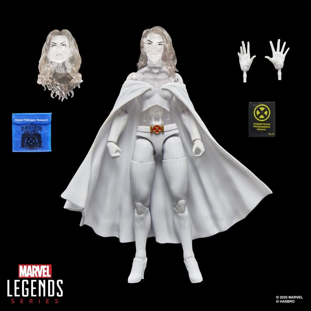 🧪 LAB | SU ORDINAZIONE The Uncanny X-Men Marvel Legends Action Figure Emma Frost (Diamond Form) 15 cm