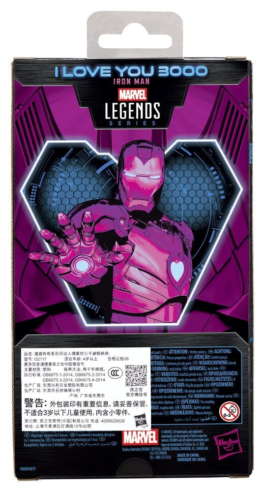 🧪 LAB | SU ORDINAZIONE Marvel Legends Action Figure I Love You 3000 Iron Man 15 cm