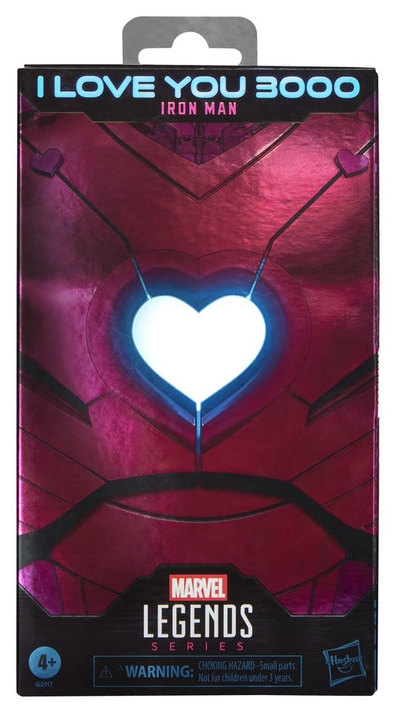 🧪 LAB | SU ORDINAZIONE Marvel Legends Action Figure I Love You 3000 Iron Man 15 cm