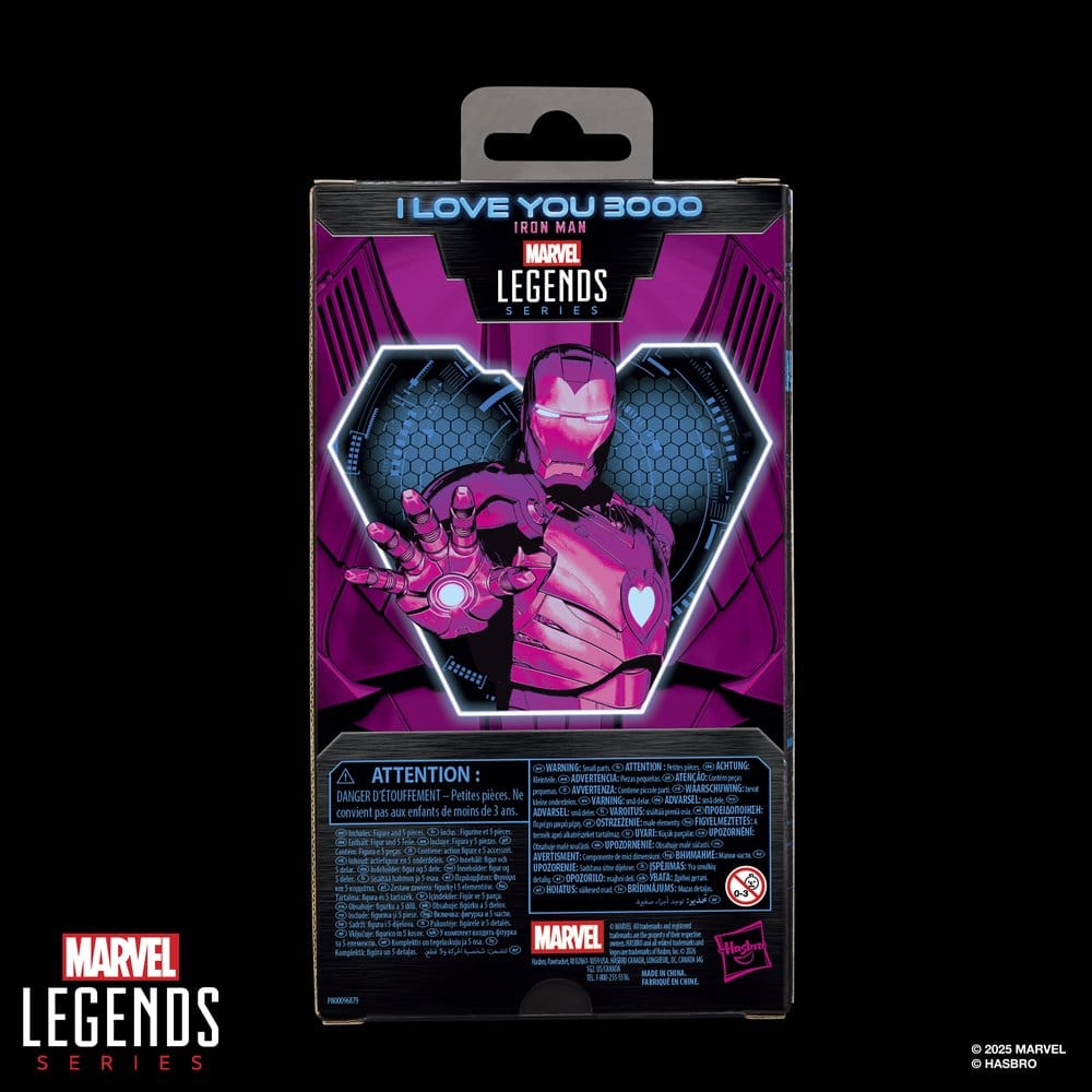 🧪 LAB | SU ORDINAZIONE Marvel Legends Action Figure I Love You 3000 Iron Man 15 cm