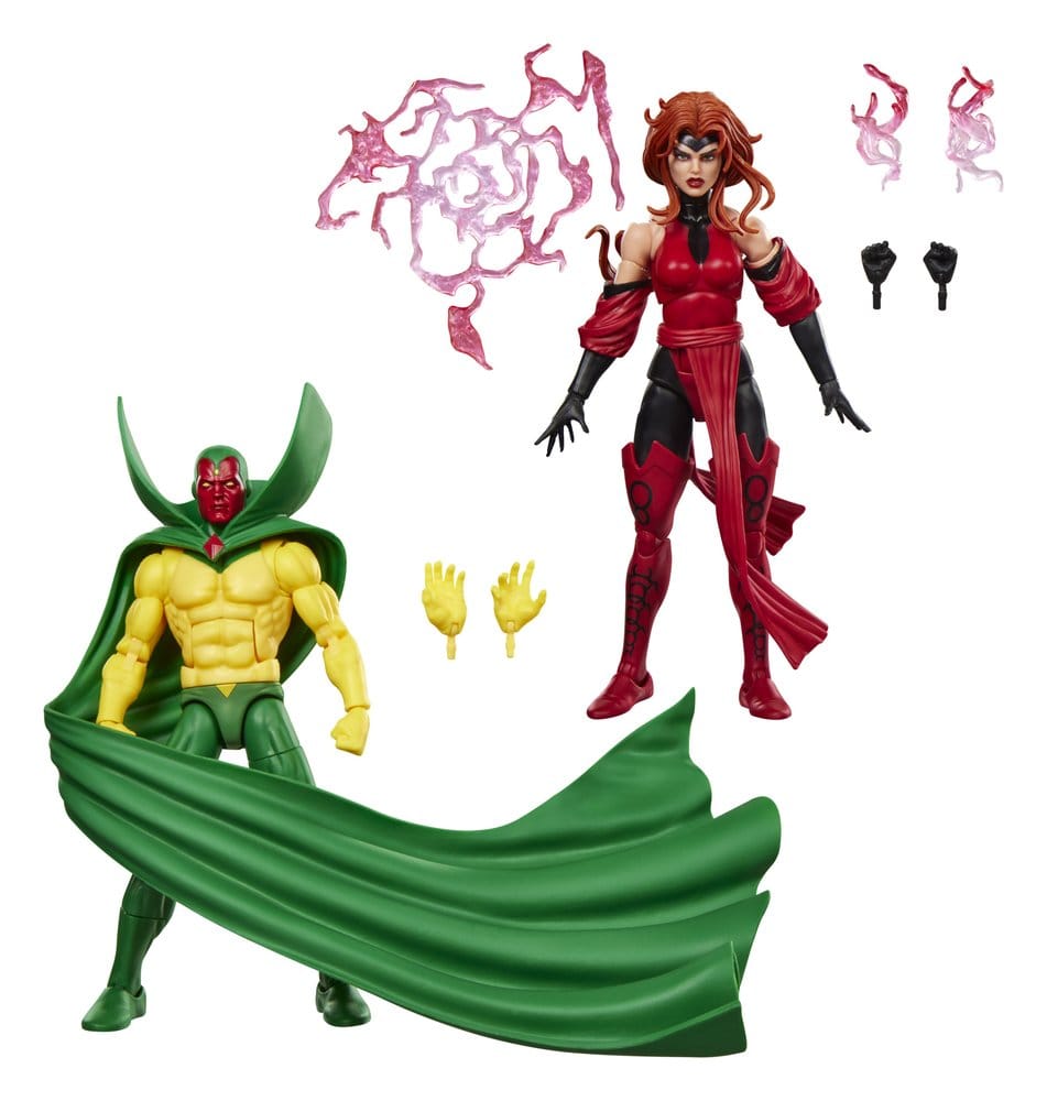 🧪 LAB | SU ORDINAZIONE Avengers Marvel Legends Action Figure 2-Pack Vision & Scarlet Witch 15 cm