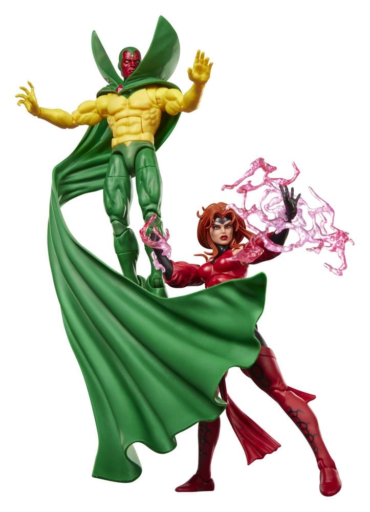 🧪 LAB | SU ORDINAZIONE Avengers Marvel Legends Action Figure 2-Pack Vision & Scarlet Witch 15 cm