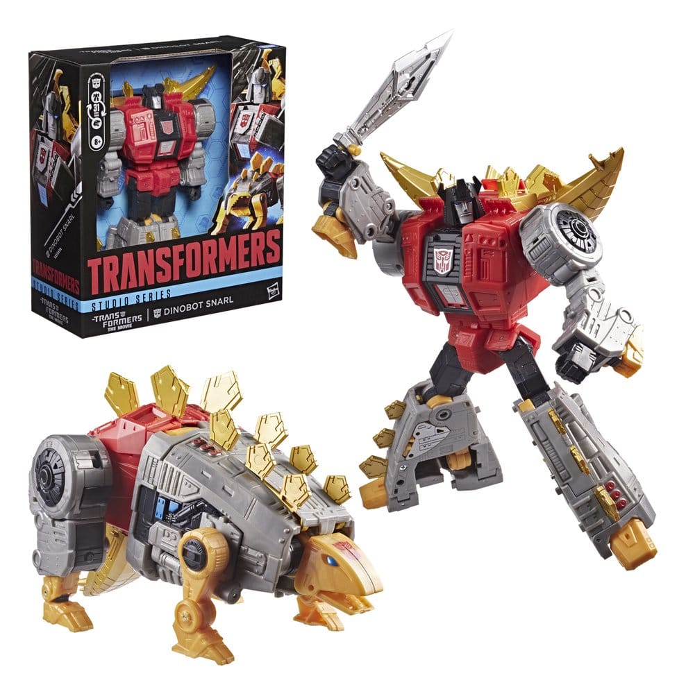 🧪 LAB | SU ORDINAZIONE The Transformers: The Movie Studio Series Leader Class Action Figure Dinobot Snarl 20 cm