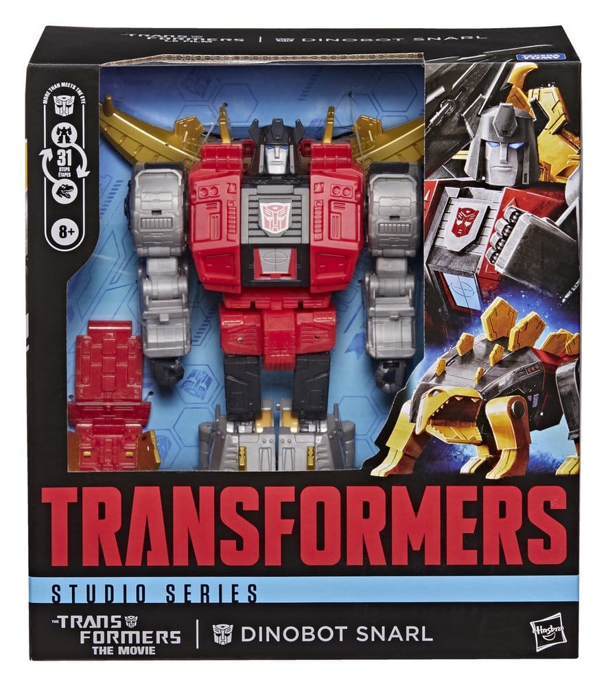 🧪 LAB | SU ORDINAZIONE The Transformers: The Movie Studio Series Leader Class Action Figure Dinobot Snarl 20 cm