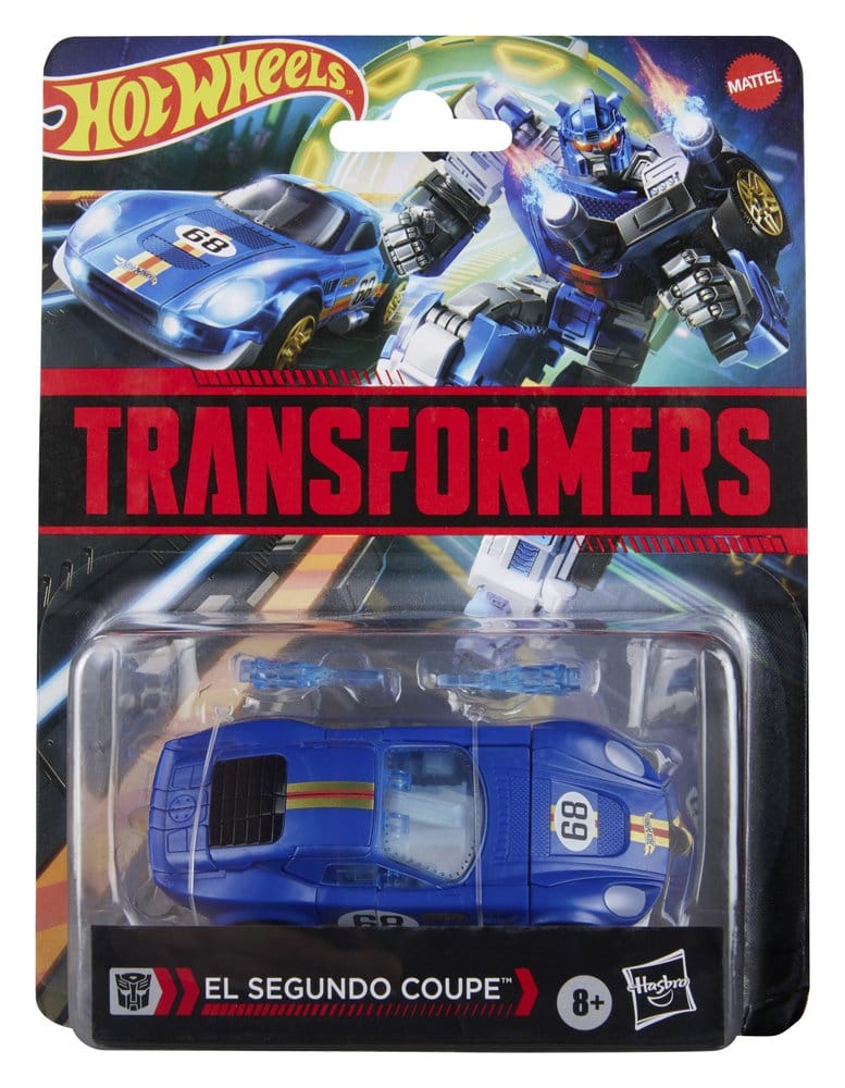 🧪 LAB | SU ORDINAZIONE Transformers x Hot Wheels Collaborative Deluxe Class Action Figure El Segundo Coupe 13 cm