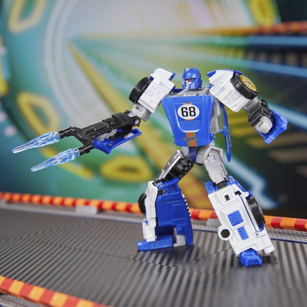 🧪 LAB | SU ORDINAZIONE Transformers x Hot Wheels Collaborative Deluxe Class Action Figure El Segundo Coupe 13 cm