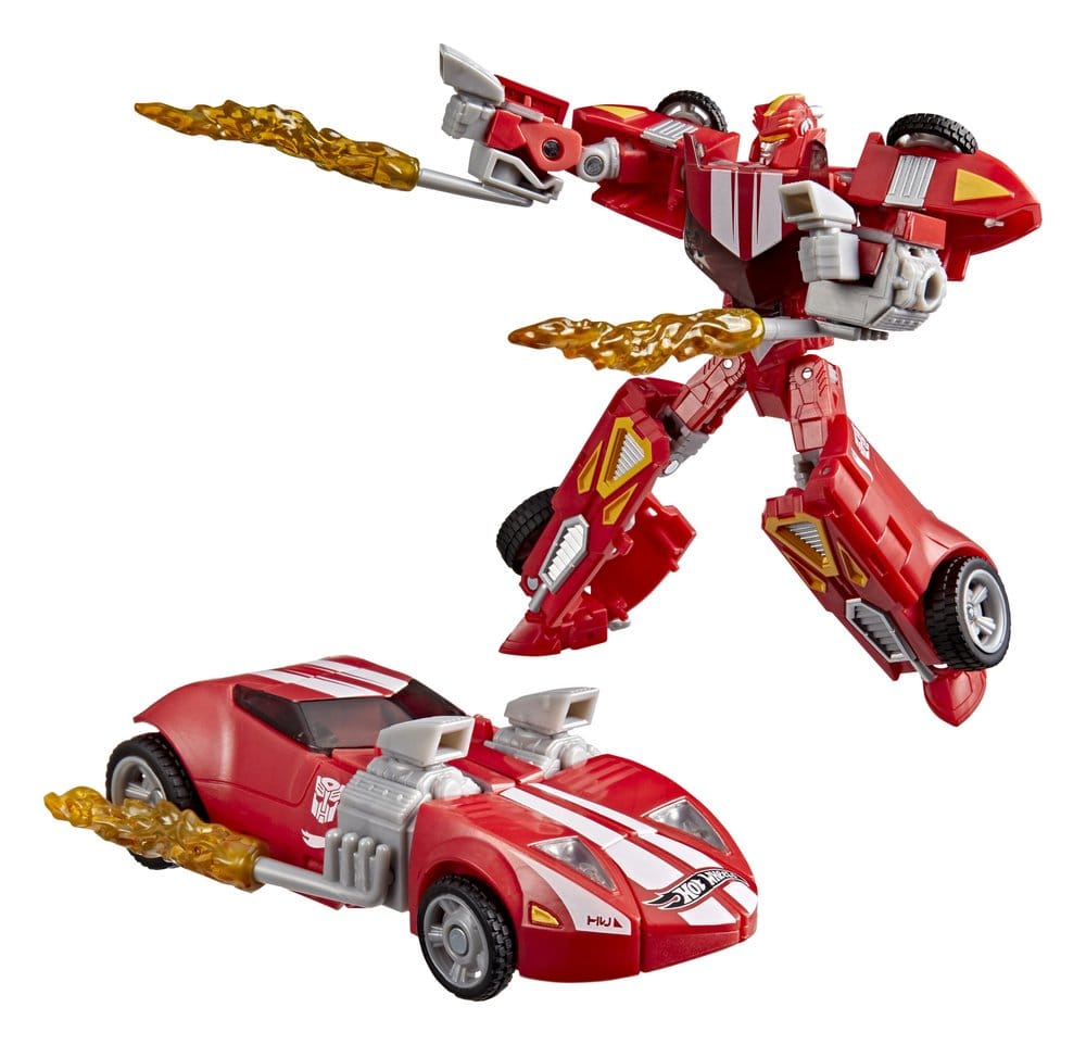 🧪 LAB | SU ORDINAZIONE Transformers Collaborative Hot Wheels x Transformers Deluxe Class Action Figure Twin Mill 13 cm