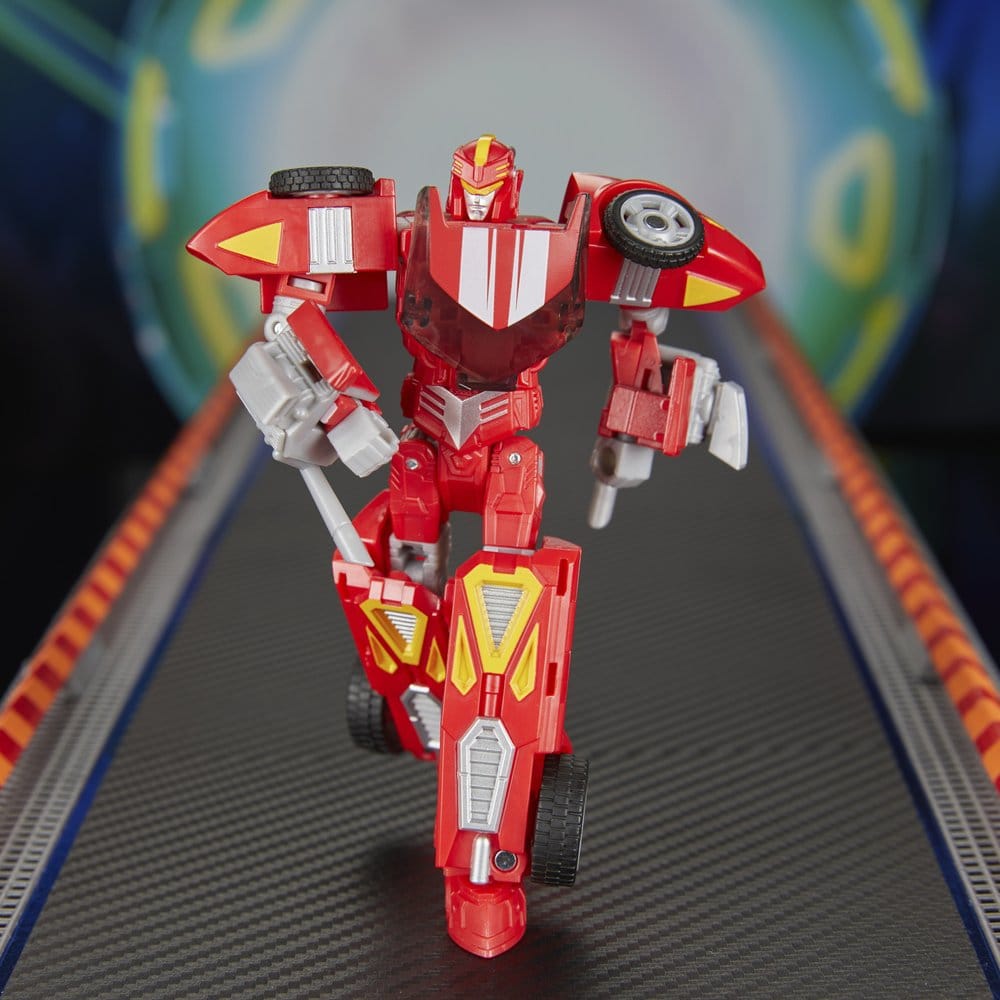 🧪 LAB | SU ORDINAZIONE Transformers Collaborative Hot Wheels x Transformers Deluxe Class Action Figure Twin Mill 13 cm
