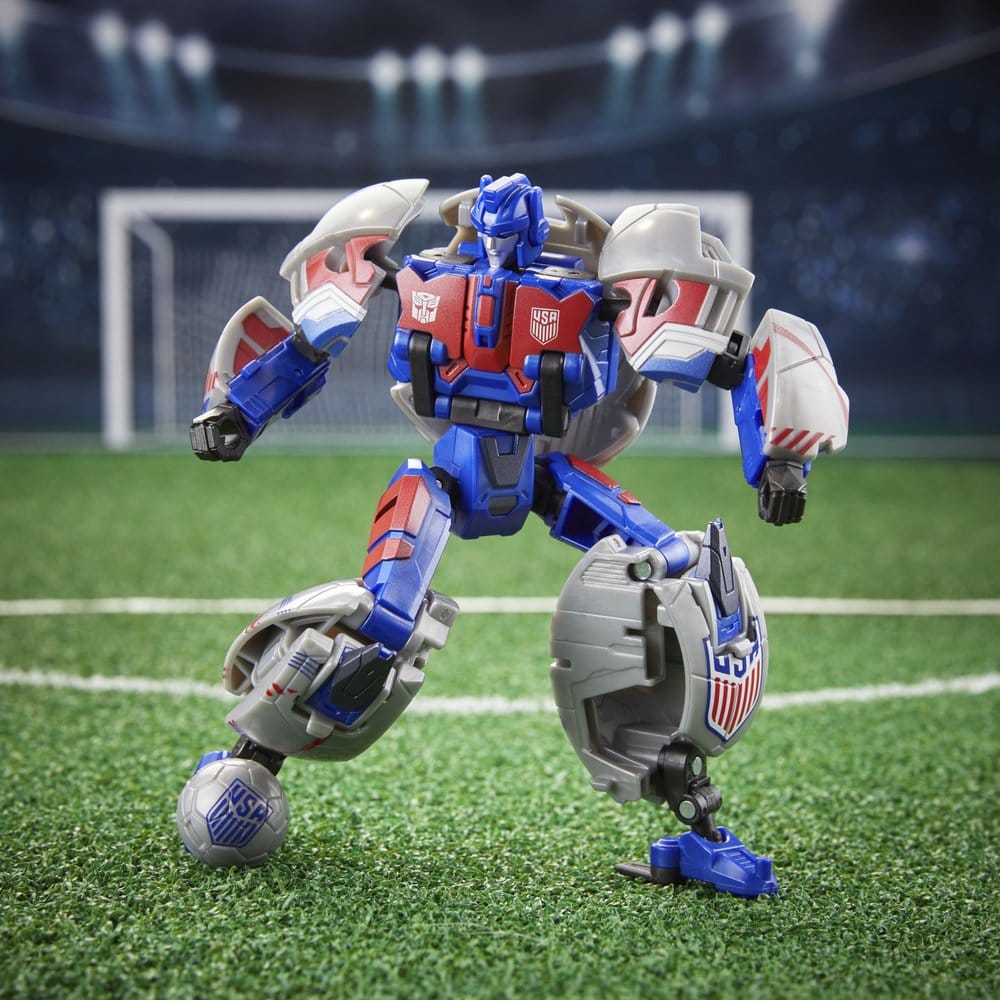 🧪 LAB | SU ORDINAZIONE Transformers x US Soccer Federation Action Figure Breakaway 14 cm