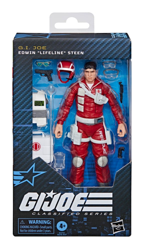 🧪 LAB | SU ORDINAZIONE G.I. Joe Classified Series Action Figure Edwin "Lifeline" Steen 15 cm