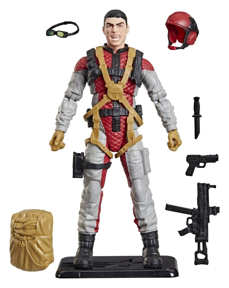 🧪 LAB | PREORDINE+ 12/2026 GI Joe Classified Series Retro Action Figure David "Crazylegs" Thomas 15 cm