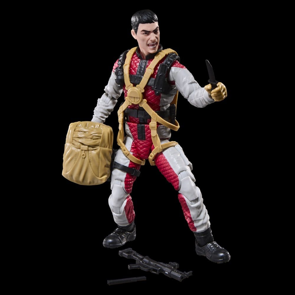 🧪 LAB | PREORDINE+ 12/2026 GI Joe Classified Series Retro Action Figure David "Crazylegs" Thomas 15 cm
