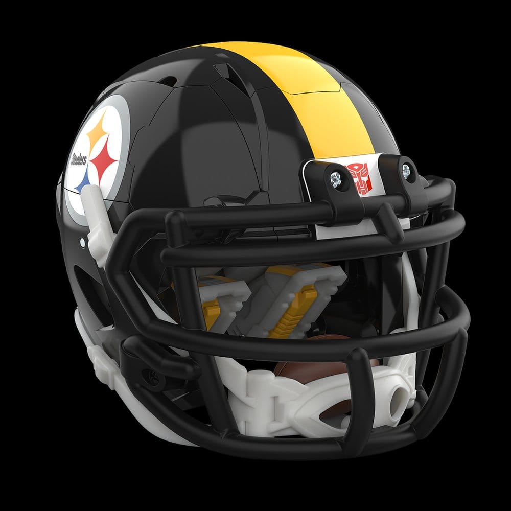 🧪 LAB | SU ORDINAZIONE Transformers x NFL Action Figure Pittsburgh Steelers: Steelsmash 14 cm