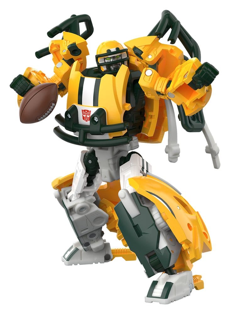 🧪 LAB | SU ORDINAZIONE Transformers x NFL Action Figure Green Bay Packers: Tundra Prime 14 cm