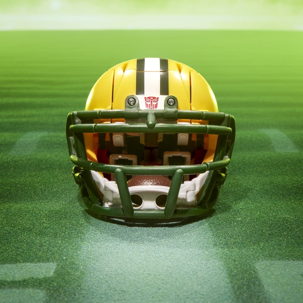 🧪 LAB | SU ORDINAZIONE Transformers x NFL Action Figure Green Bay Packers: Tundra Prime 14 cm