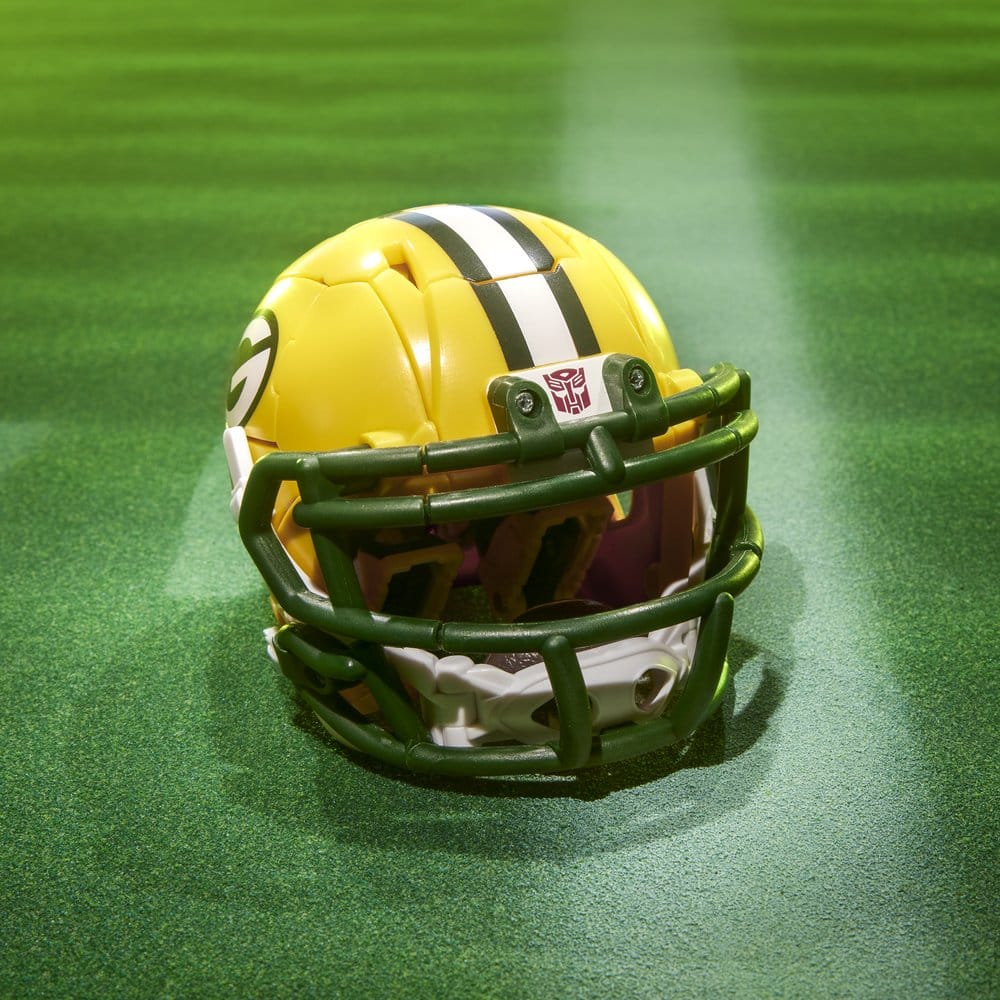 🧪 LAB | SU ORDINAZIONE Transformers x NFL Action Figure Green Bay Packers: Tundra Prime 14 cm