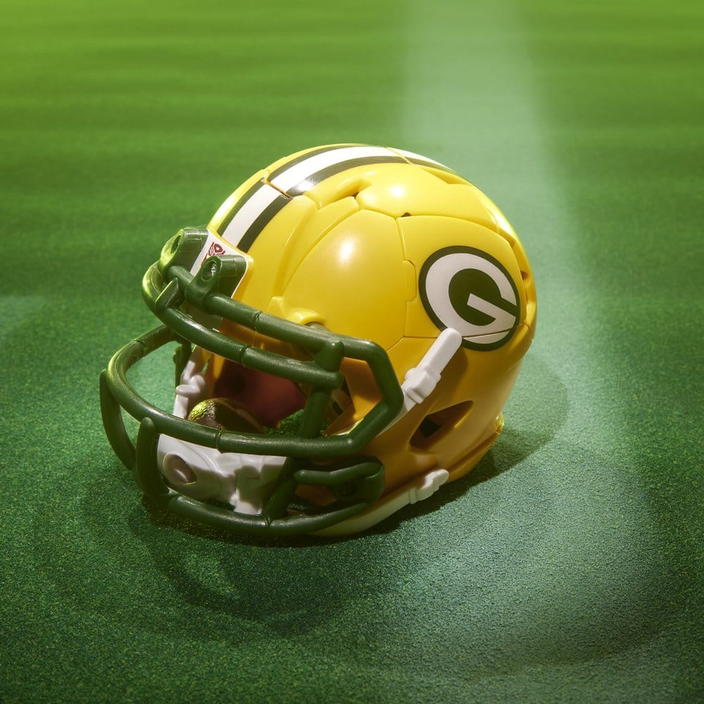 🧪 LAB | SU ORDINAZIONE Transformers x NFL Action Figure Green Bay Packers: Tundra Prime 14 cm